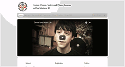 Desktop Screenshot of centraliowamusiclab.com